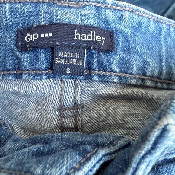GAP Hadley Comfort Stretch Demin Jean Short Classic Everyday Women's size 8 - Picture 8 of 9